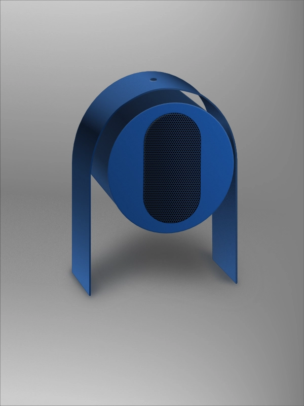 Fiberglass speaker - Martin Kania Design
